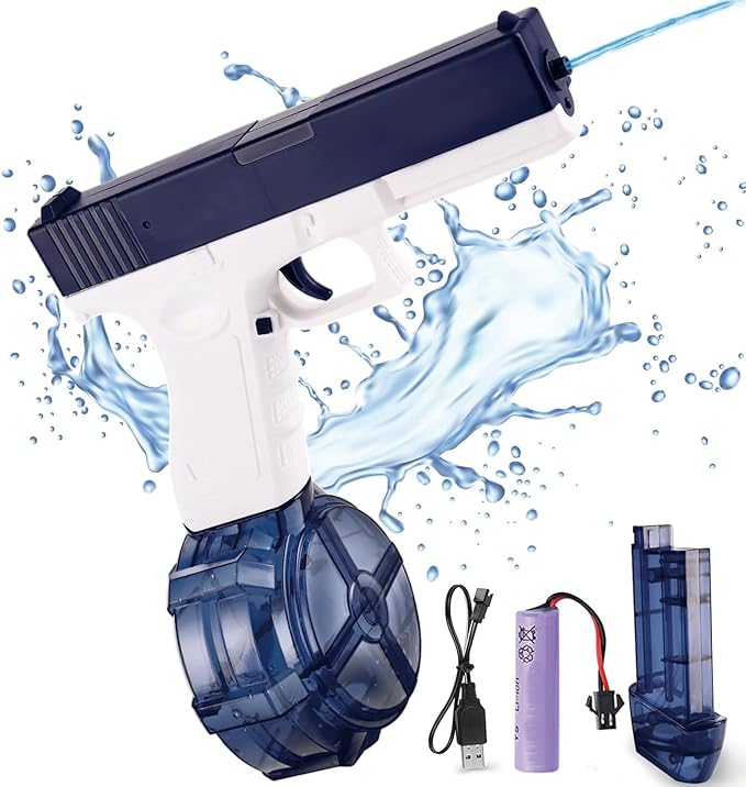 PISTOLA DE AGUA RECARGABLE MODELO GLOCK