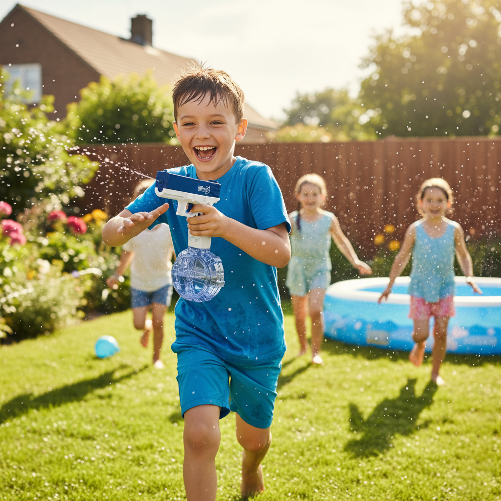 PISTOLA DE AGUA RECARGABLE MODELO GLOCK