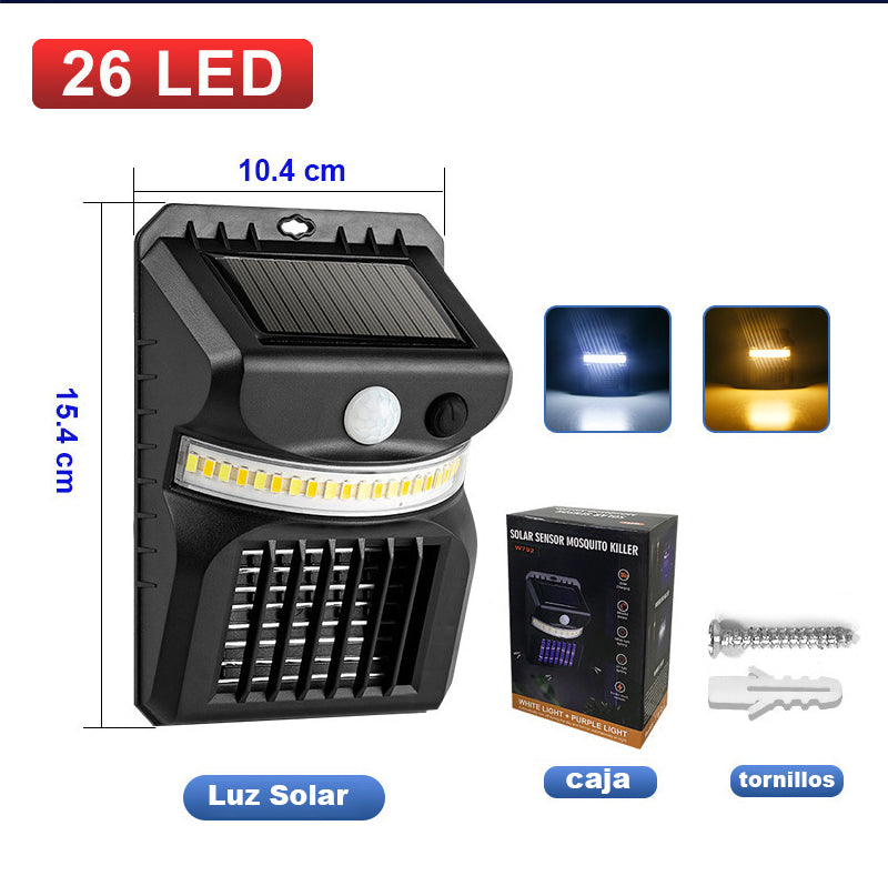 EXTERMINADOR DE MOSQUITOS + LÁMPARA