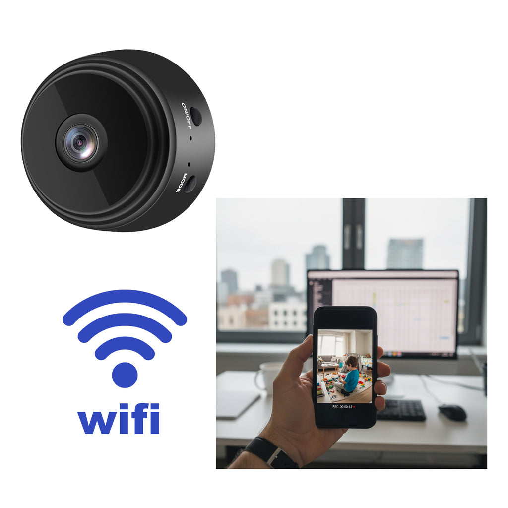 MINI CAMARA ESPÍA DE SEGURIDAD