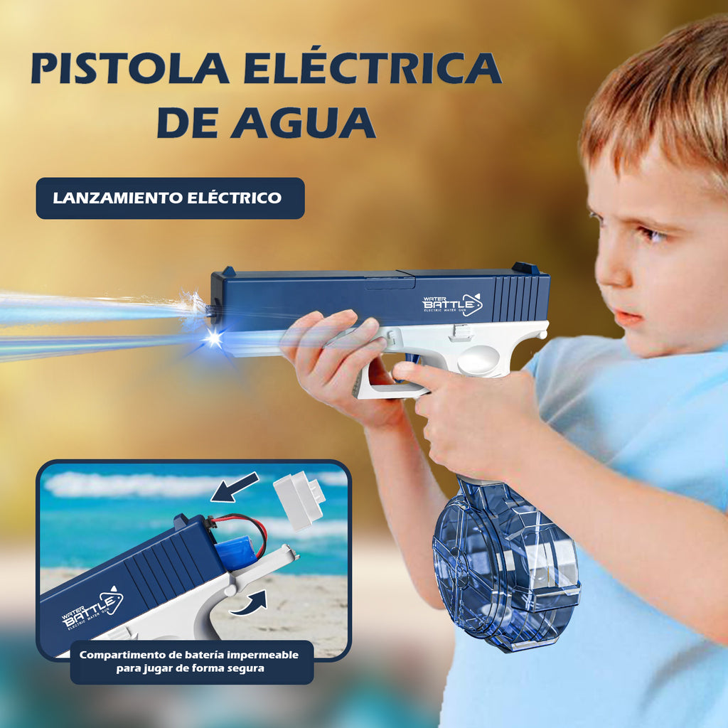 PISTOLA DE AGUA RECARGABLE MODELO GLOCK
